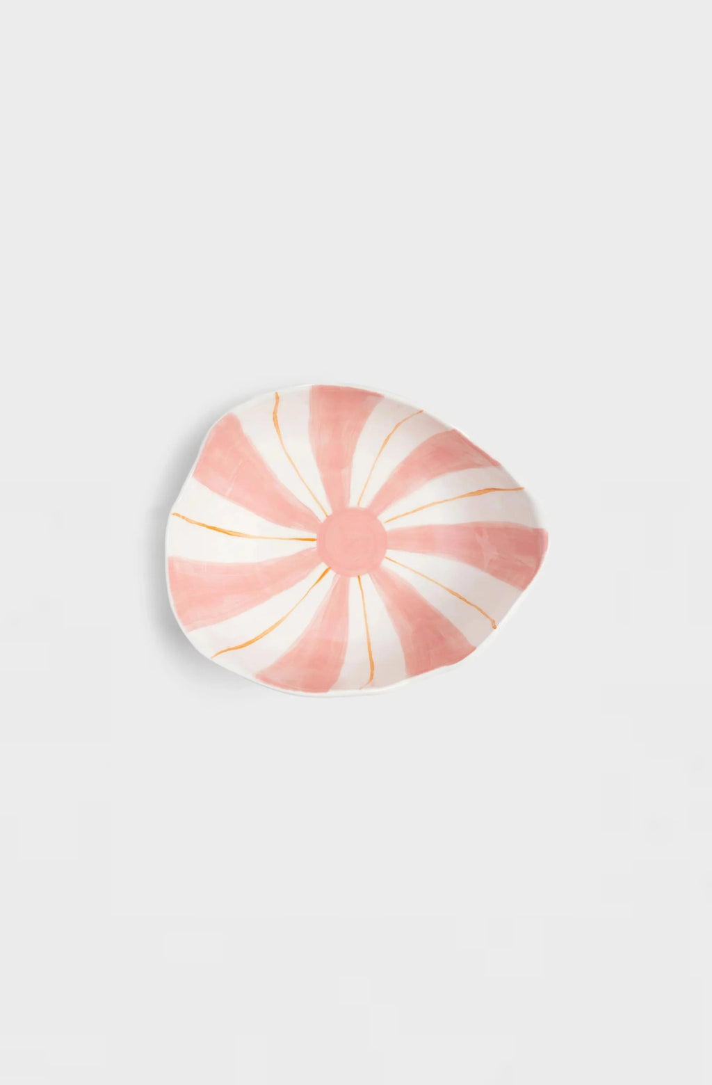 Bowl ray pink large