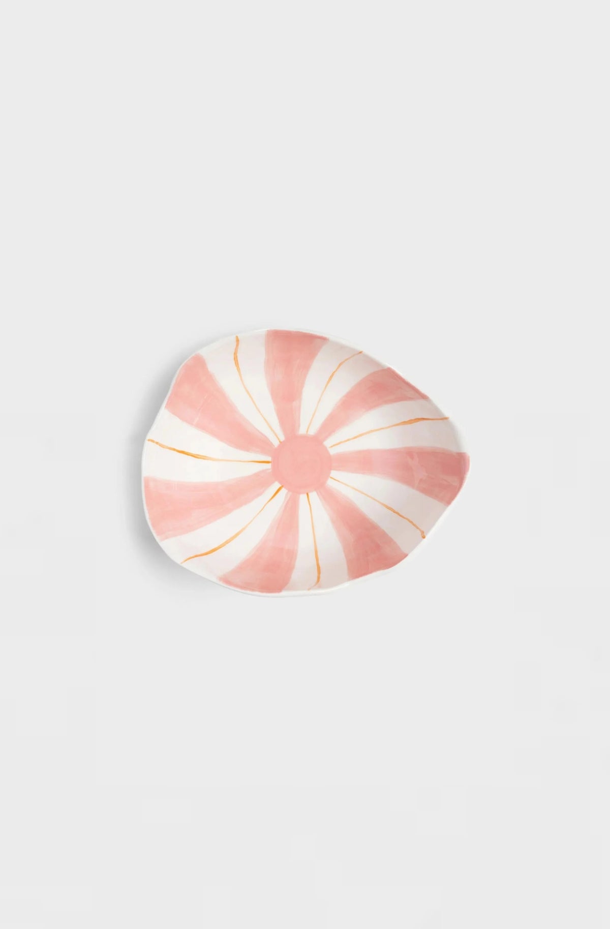 Bowl ray pink large