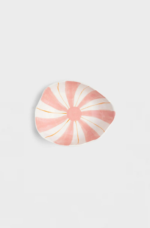 Bowl ray pink large